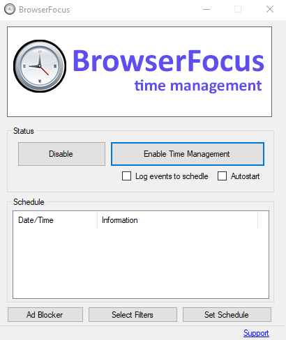 BrowserFocus Screenshot
